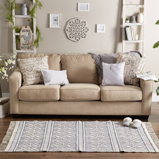 DII® Textured Hand-Loomed Rug, 4ft. x 6ft.